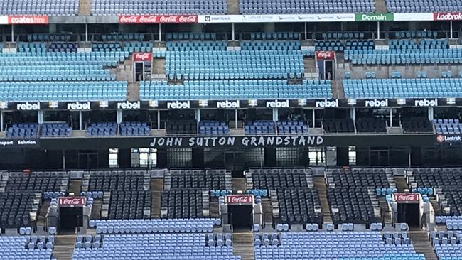 ANZ Stadium will be John Sutton’s home for the day.