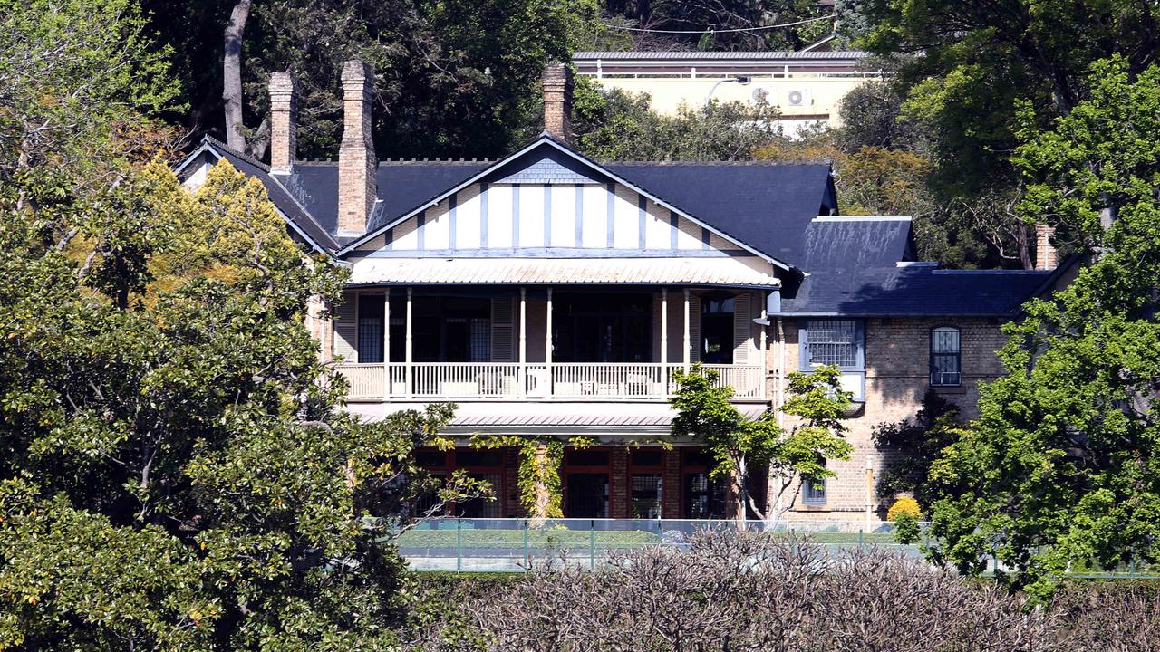 Mr Cannon-Brookes bought the Fairwater mansion right next door - for $100 million. Picture: James Croucher