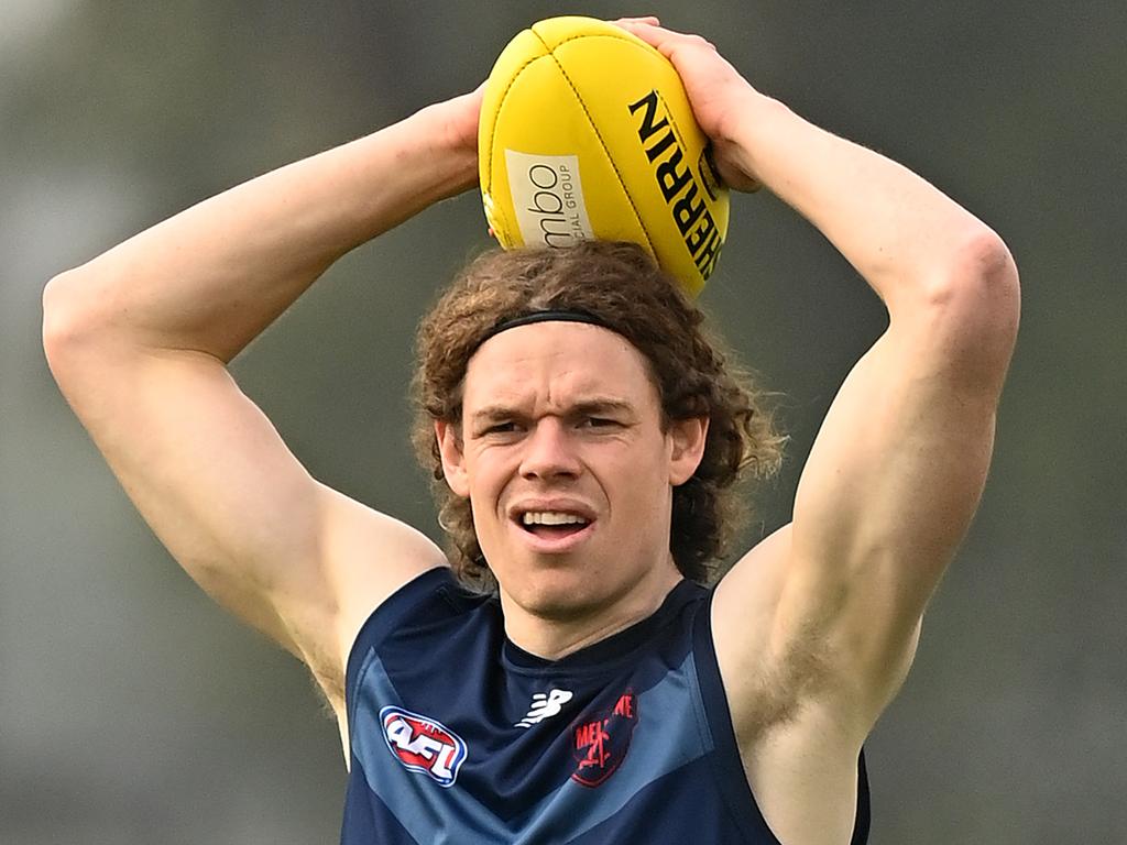 Where does Ben Brown’s four-year deal fit at Melbourne. Picture: Getty Images