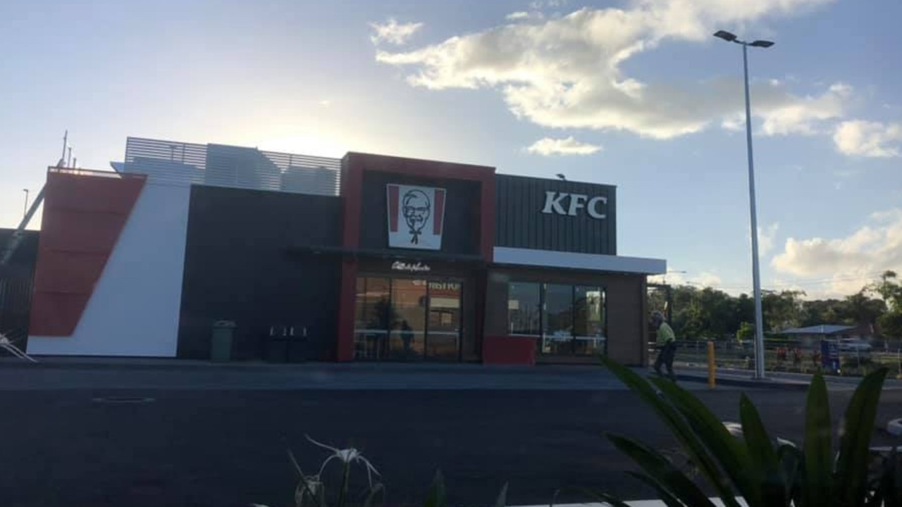 The new KFC store at Urangan is set to open soon. Picture: Phil Trevena/Facebook