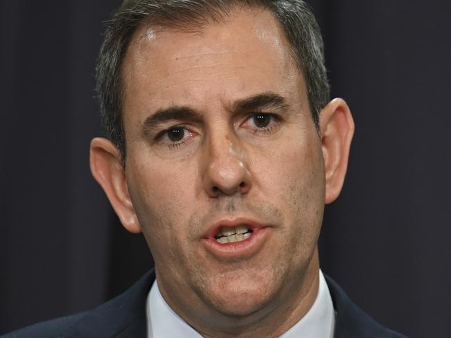 CANBERRA, Australia - NewsWire Photos - September 10, 2024: Federal Treasurer Jim Chalmers holds a press conference at Parliament House in Canberra  discussing the RBA legislation.Picture: NewsWire / Martin Ollman