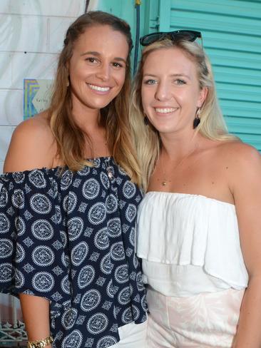 Morgan Holloway &amp; Dani Payne at Miami Marketta, Miami. Picture: Regina King