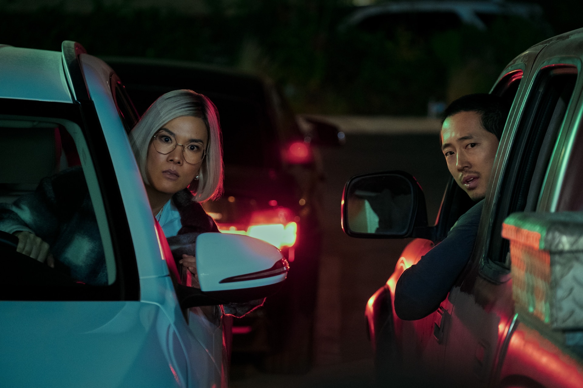 <p><em>Image credit: Netflix</em></p><p>&nbsp;</p><h2><em>Beef</em></h2><p>&nbsp;</p><p>This Netflix drama-comedy miniseries starring Ali Wong and Steven Yeun is as anxiety-inducing and enthralling as they come. <a href="https://www.gq.com.au/style/trends/beef-netflix-george/image-gallery/44d1b4dfa83224536f014586714896a7" target="_blank" rel="noopener"><em>Beef </em></a>follows two strangers who get into a road rage incident that brings complete and utter chaos into their lives as their vengeful relationship gradually intensifies. If you thrived off all the personal drama and rage-fuelled screaming matches that <em>The Bear </em>championed, you'll be sure to love every stressful, heart-racing minute of <em>Beef</em>.</p>