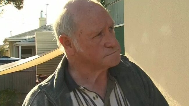 Geoffrey Adams on Tuesday. He was charged with the murder of his wife Colleen Adams in 1973. MUST CREDIT: Nine News