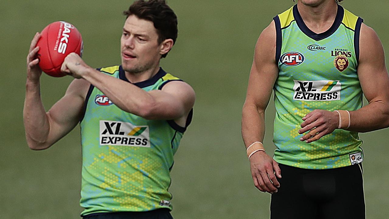 Lachie Neale is likely to go big again in Friday’s clash with the Bombers. Picture: Mark Metcalfe/Getty Images