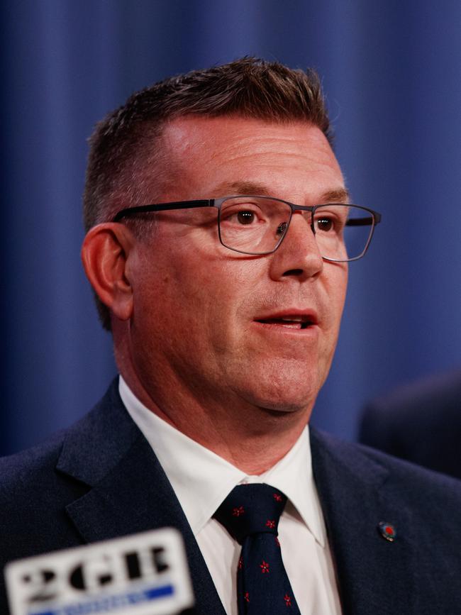 NSW Nationals leader Dugald Saunders. Picture: Nikki Short