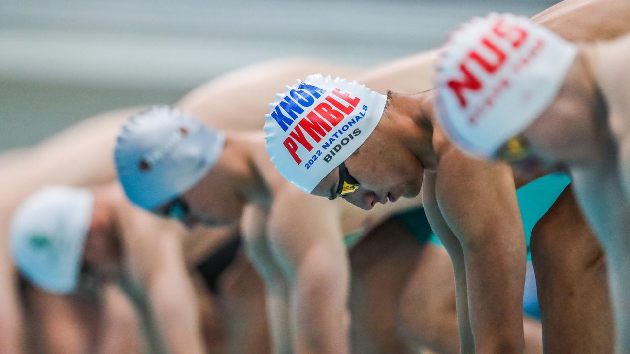 Tane Bidois before claiming gold at the NSW Senior State Age Championships. Photo NSW Swimming Facebook.