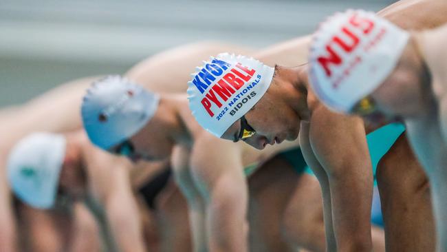 Tane Bidois before claiming gold at the NSW Senior State Age Championships. Photo NSW Swimming Facebook.