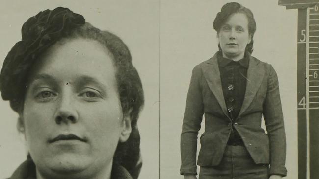 Victorian criminals of the 1930s: Mona Hayes. Picture courtesy of the Public Record Office of Victoria.