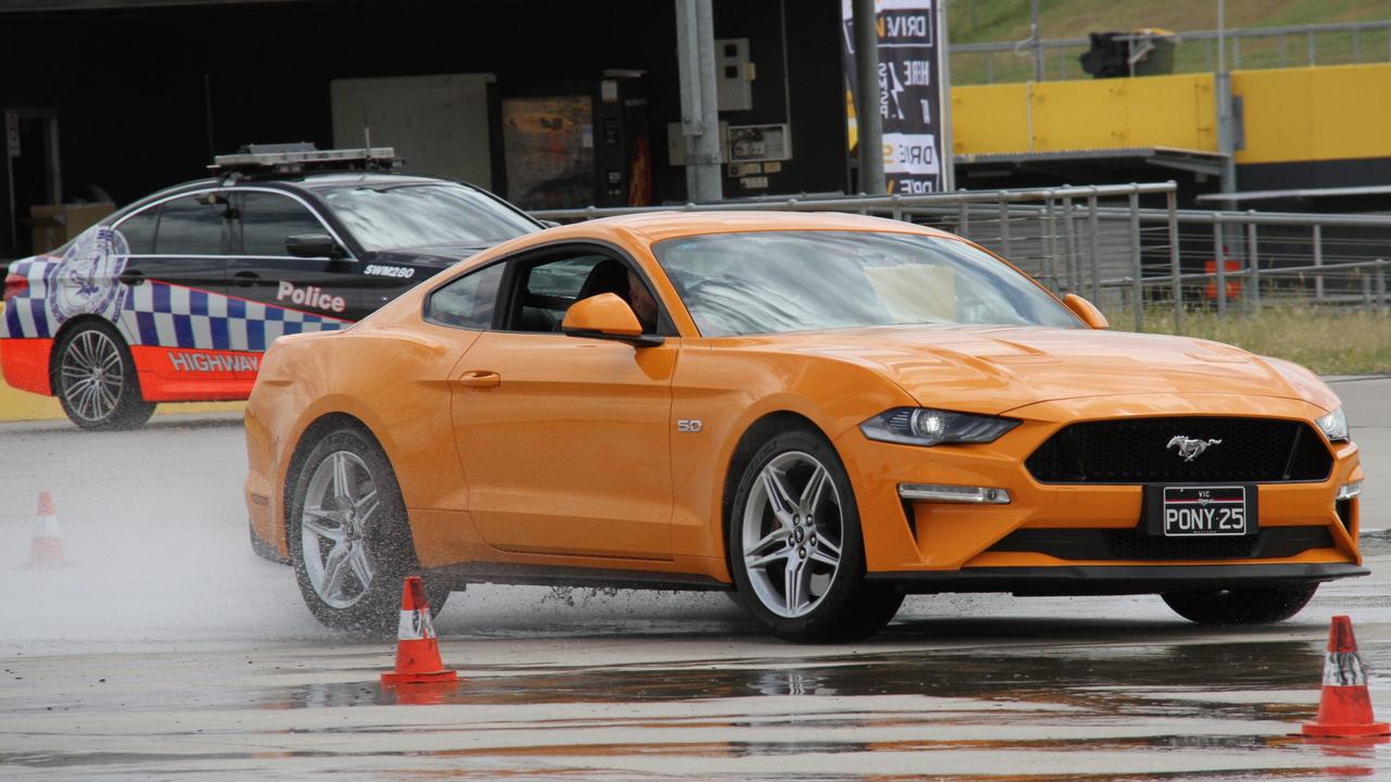 Drivers can race against NSW Police at "Beat the Blue".