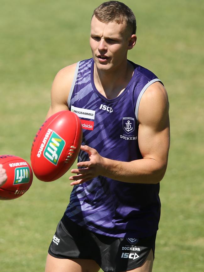 Dockers recruit Brett Bewley.