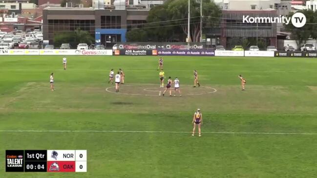 Replay: AFL Coates Talent League Week 9 - Northern Knights v Oakleigh Chargers (Girls)