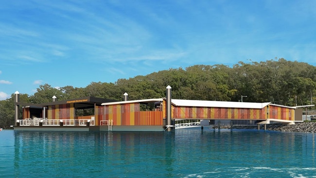 The proposed terminal at Macleay Island.