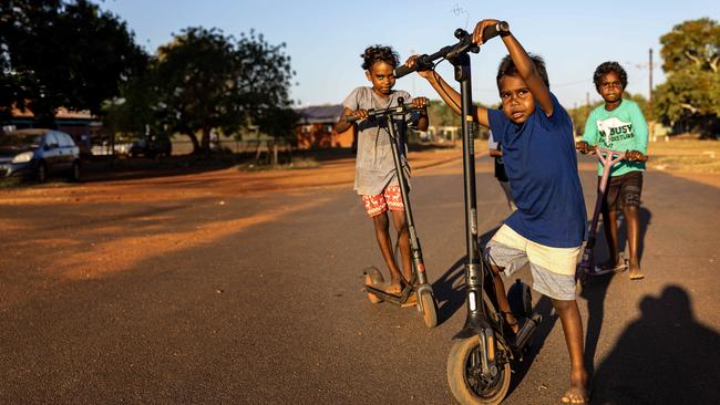 The people of Bidyadanga are discussing ways to create jobs and attract skilled workers. Picture: Colin Murty