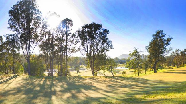 The golf course at Ramada Resort Kooralbyn Valley.