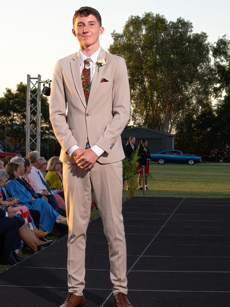 Max Haviland at the 2024 Rockhampton Grammar School formal.