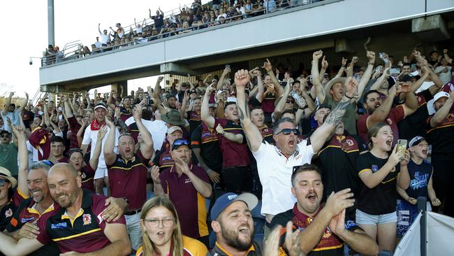 Campbelltown Stadium at full volume. Picture: John Appleyard