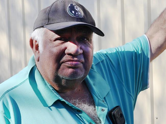 Davenport resident Malcolm “Tiger” McKenzie says his home has been broken into 15 times in the past year. Picture: Riley Walter