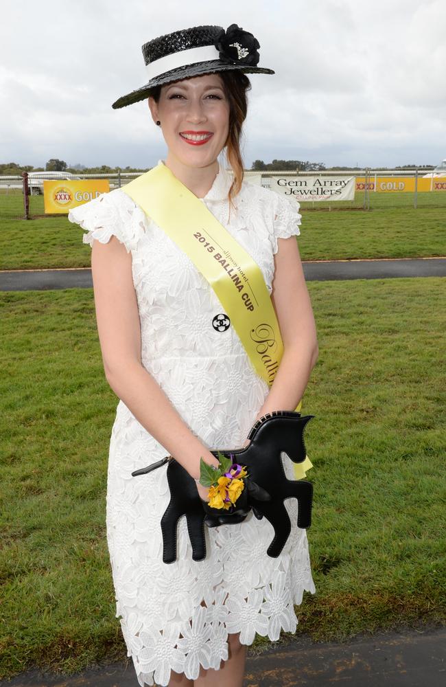 Alyse Jenner at the 2015 Ballina Cup. Picture: Mireille Merlet-Shaw