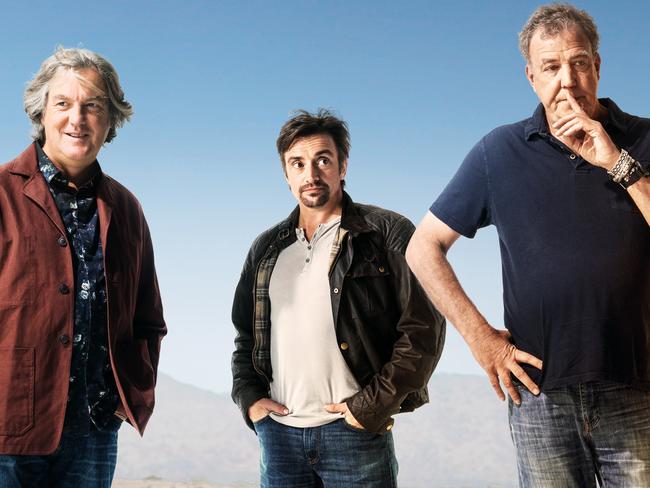 James May, Richard Hammond and Jeremy Clarkson used to host Top Gear. Picture: Supplied