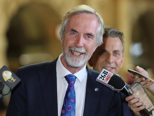 Professor Andrew McNaughton is working behind the scenes on the NSW Liberals high speed rail plan. Picture: John Grainger