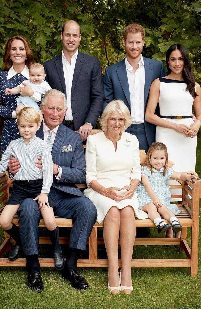 These fresh young faces will be responsible for upholding the monarchy. Picture: Chris Jackson/Clarence House via Getty Images