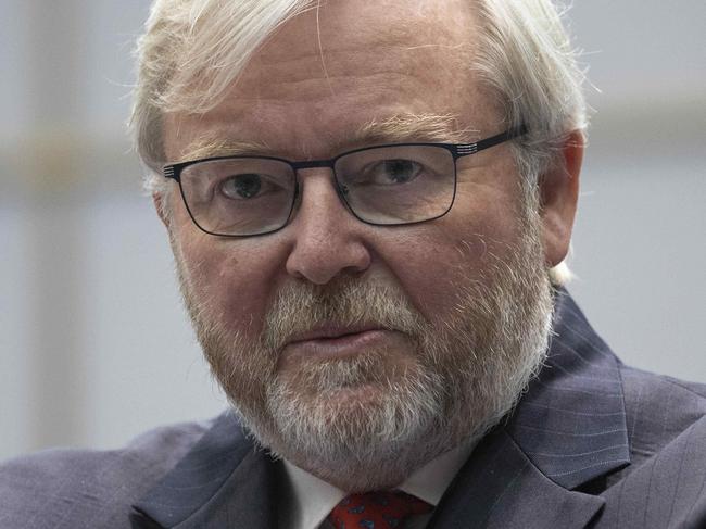 CANBERRA, AUSTRALIA- NewsWire Photos FEBRUARY 19, 2021: Former Prime Minister Kevin Rudd in Parliament House Canberra. Picture: NCA NewsWire/Gary Ramage