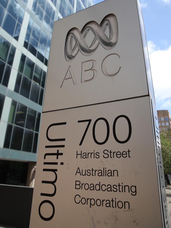 ABC Headquarters in inner-city Sydney. Picture: David Swift