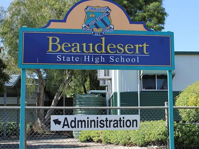 Enrolments have dropped at Beaudesert State High School since 2017. Picture: Facebook.