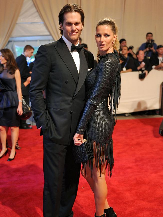 Tom Brady and Gisele. Photo by Stephen Lovekin/Getty Images.