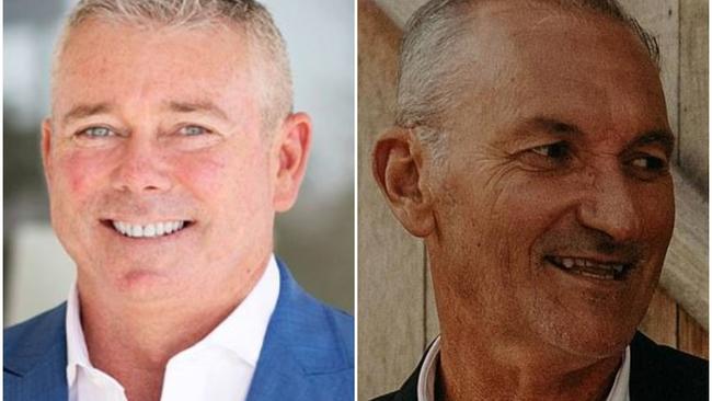 Miami surfer Nick Slater (left) was fatally mauled by a great white shark at Greenmount Beach on September 8, 2020 (the first attack on the Coast in more than 60 years), while Tugun surfer Rob Pedretti was killed by a great white at Salt Beach near Kingscliff on June 7, 2020.