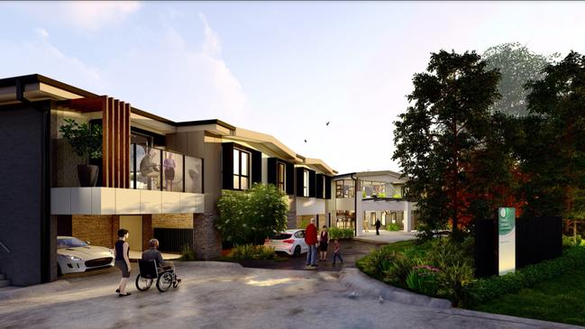 What it might look like ... a multimillion dollar aged care centre is planned for St Clair.