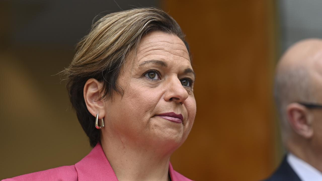 Communications Minister Michelle Rowland slammed Meta’s decision to walk away from the News Media Bargaining Code. Picture: NCA NewsWire / Martin Ollman
