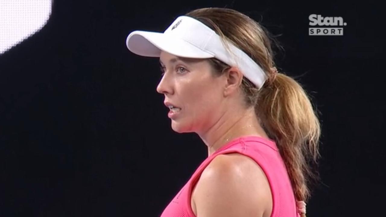 ‘Shut up’: Tennis star snaps at home crowd