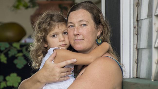 Shanelle Dawson, daughter of Chris and Lyn Dawson, is raising her daughter Kiahla at Hervey Bay. ‘We didn’t mention my mother,’ Shanelle says. Picture: John Wilson