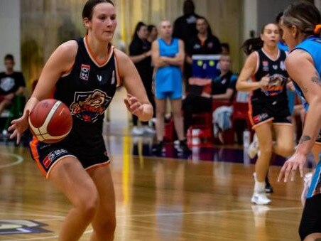 Chelsea Brook averaged more than 16 points a game in NBL1 North last season. Picture: Ben Thompson/Darwin Salties.