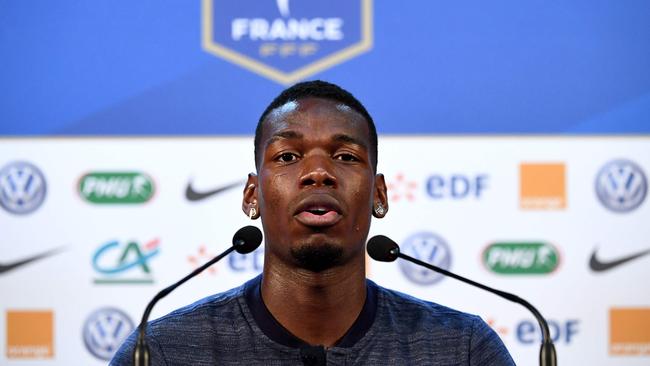 Midfielder Paul Pogba will be a key man for France in tonight’s World Cup Final against Croatia. Photo: AFP