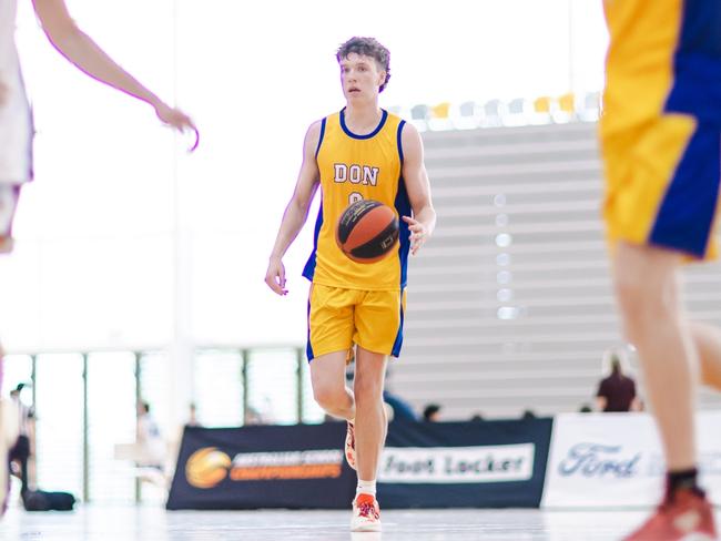 Ty Withers at the Basketball Australia Schools Championships. Picture: Taylor Earnshaw