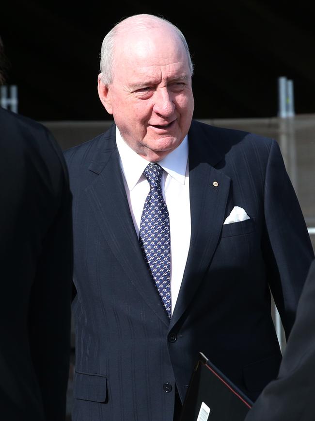 Broadcaster Alan Jones. Picture: David Swift.