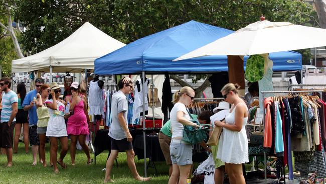 Burleigh Village Markets, Burleigh Heads.