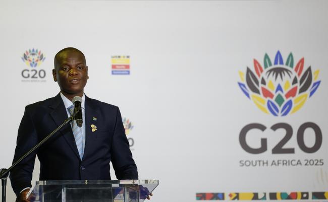 South Africa's Foreign Minister Ronald Lamola said the G20 talks were robust