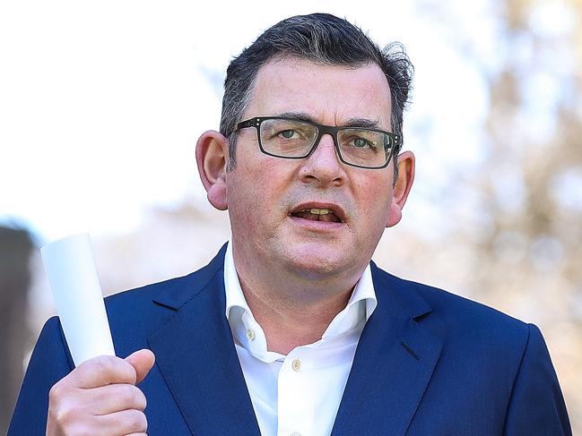 Peta Credlin says Dan Andrews is quick to dodge responsibility. Picture: NCA NewsWire / Ian Currie