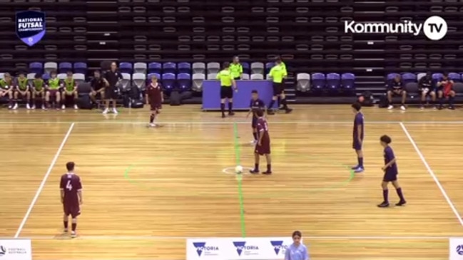 Replay: Football Australia National Futsal Championships Day 5 - Victoria v Queensland (U15 boys GF)