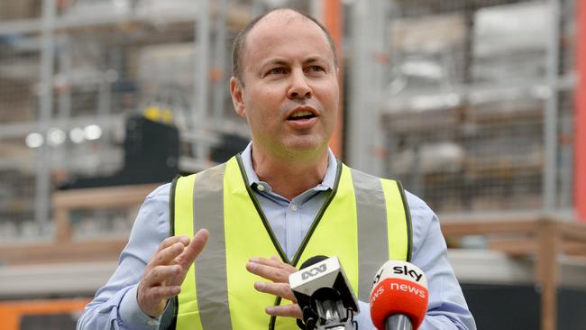 Federal Treasurer Josh Frydenberg. Picture: NCA NewsWire / Andrew Henshaw