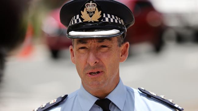 Gold Coast District Acting Chief Superintendent Rhys Wildman said only four people were arrested on the first night of schoolies on the Gold Coast – almost identical to last years’ numbers despite an extra 10,000 attending this year.