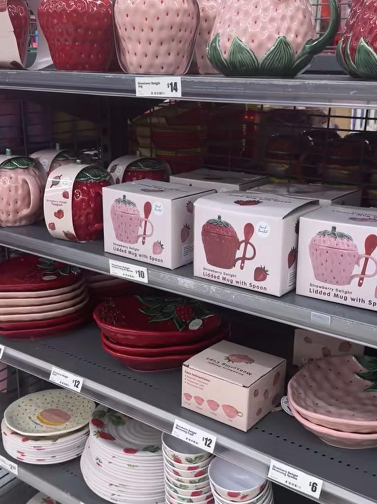 The Strawberry Delight range also got a renewed life. Picture: TikTok/@ntheresheeats