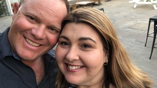 On Wednesday March 23, Bundaberg couple Scott and Madonna Elsmore were driving home after visiting loved ones in Brisbane when they were involved in a head on crash. Picture: Facebook