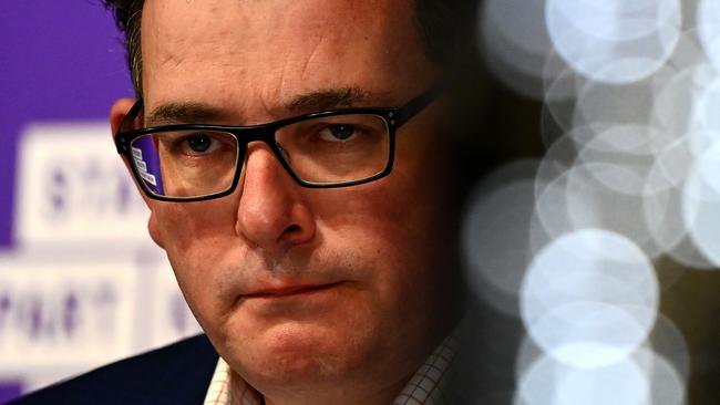 Victorian Premier Daniel Andrews in Melbourne on Monday. Picture: Getty Images