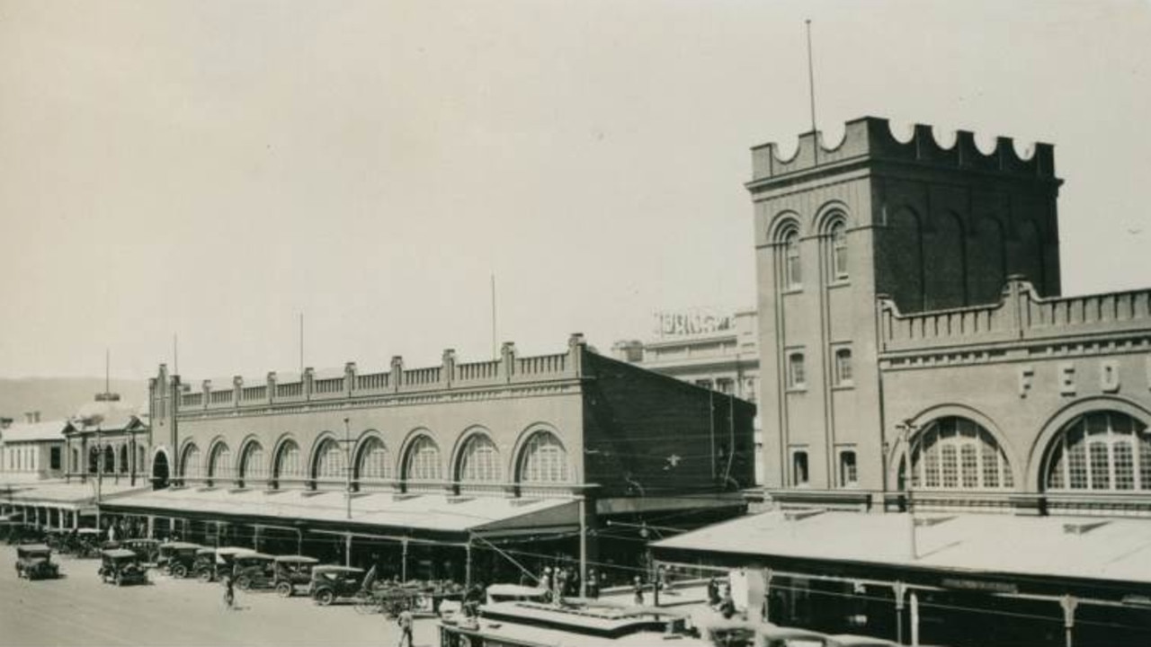 The Adelaide Central market, early days.