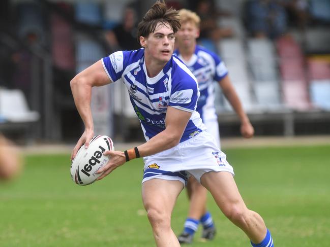 Kirwan High against Ignatius Park College in the Northern Schoolboys Under-18s trials at Brothers Rugby League Club in Townsville. Sean Weir. Picture: Evan Morgan